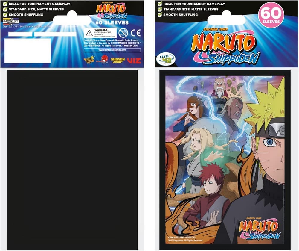 Licensed Naruto Sleeves – Ninja Fight (60ct)